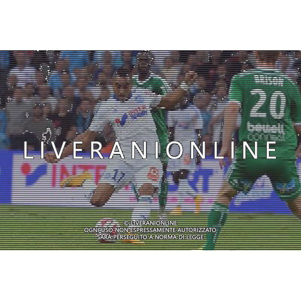 But de Dimitri PAYET - 28.09.2014 - Marseille / Saint Etienne - 8eme journee de Ligue 1 Photo : Gaston Petrelli / Icon Sport AG ALDO LIVERANI SAS ONLY ITALY