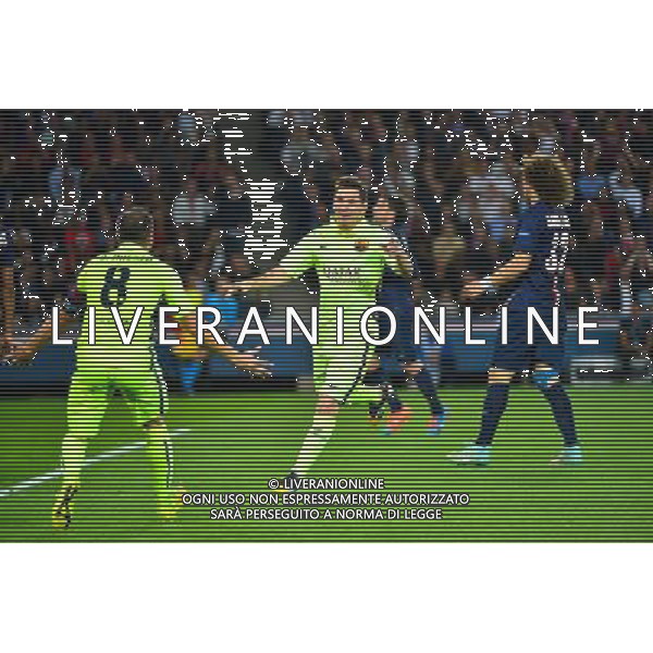 Joie Barcelone - Lionel MESSI - 30.09.2014 - Paris Saint Germain / Barcelone - Champions League Photo : Dave Winter / Icon Sport AG ALDO LIVERANI SAS ONLY ITALY
