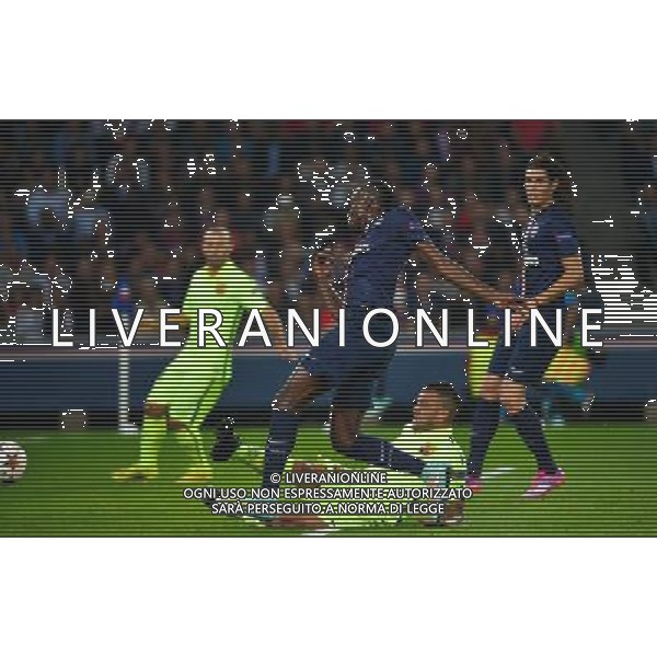 Goal Blaise MATUIDI - 30.09.2014 - Paris Saint Germain / Barcelone - Champions League Photo : Dave Winter / Icon Sport AG ALDO LIVERANI SAS ONLY ITALY