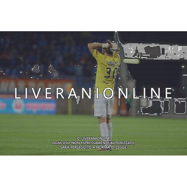Christophe KERBRAT remplace Mamadou SAMASSA - 27.09.2014 - Montpellier / Guingamp - 8eme journee de Ligue 1 Photo : Nicolas Guyonnet / Icon Sport /Agenzia Aldo Liverani sas - ITALY ONLY - EDITORIAL USE ONLY