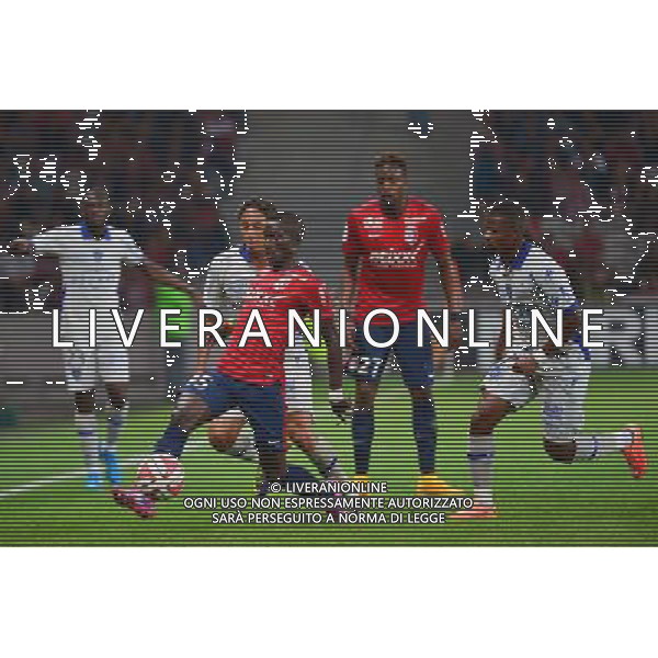 Idrissa GUEYE - 27.09.2014 - Lille / Bastia - 8eme journee de Ligue 1 Photo : Dave Winter / Icon Sport /Agenzia Aldo Liverani sas - ITALY ONLY - EDITORIAL USE ONLY