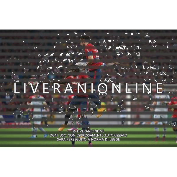 Pape SOUARE / Christopher MABOULOU / Marko BASA - 27.09.2014 - Lille / Bastia - 8eme journee de Ligue 1 Photo : Dave Winter / Icon Sport /Agenzia Aldo Liverani sas - ITALY ONLY - EDITORIAL USE ONLY
