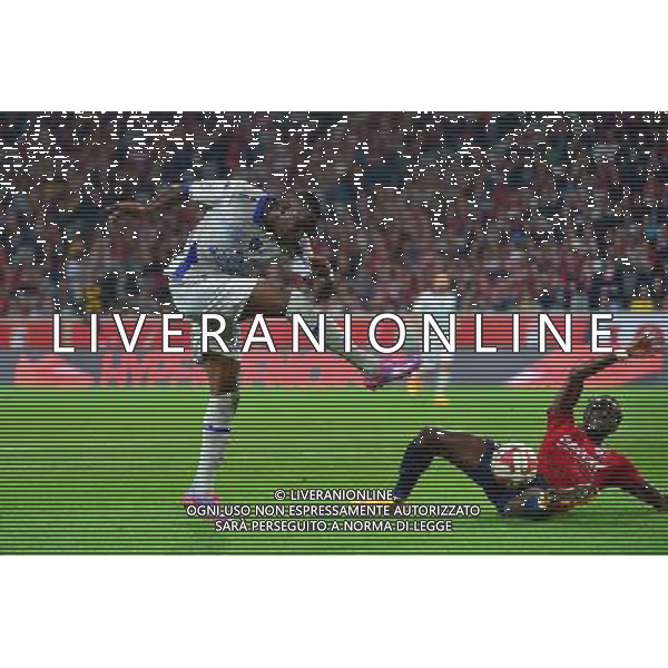 Christopher MABOULOU / Pape SOUARE - 27.09.2014 - Lille / Bastia - 8eme journee de Ligue 1 Photo : Dave Winter / Icon Sport /Agenzia Aldo Liverani sas - ITALY ONLY - EDITORIAL USE ONLY