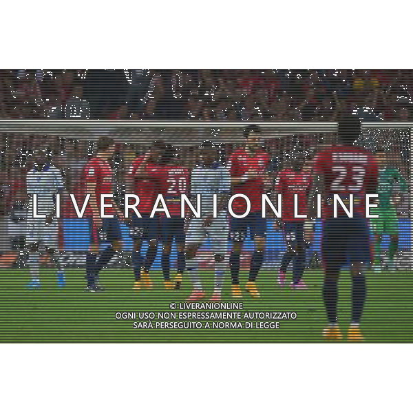 Joie Divock ORIGI - 27.09.2014 - Lille / Bastia - 8eme journee de Ligue 1 Photo : Dave Winter / Icon Sport /Agenzia Aldo Liverani sas - ITALY ONLY - EDITORIAL USE ONLY