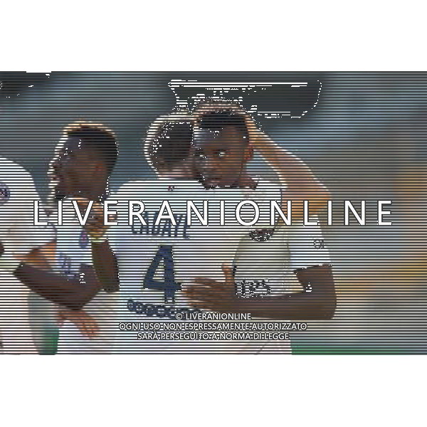 joie de Yohan CABAYE / Jean Christophe BAHEBECK - 27.09.2014 - Toulouse / PSG - 8eme journee de Ligue 1 Photo : Manuel Blondeau / Icon Sport /Agenzia Aldo Liverani sas - ITALY ONLY - EDITORIAL USE ONLY