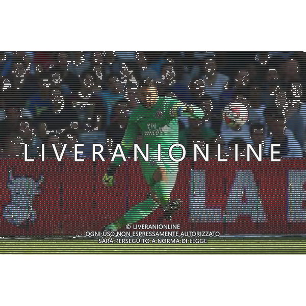 Salvatore Sirigu - 27.09.2014 - Toulouse / PSG - 8eme journee de Ligue 1 Photo : Manuel Blondeau / Icon Sport /Agenzia Aldo Liverani sas - ITALY ONLY - EDITORIAL USE ONLY