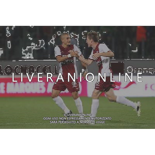 Joie Metz - Ahmed KASHI / Gaetan BUSSMANN - 27.09.2014 - Metz / Reims - 8eme journee de Ligue 1 Photo : Fred Marvaux / Icon Sport /Agenzia Aldo Liverani sas - ITALY ONLY - EDITORIAL USE ONLY