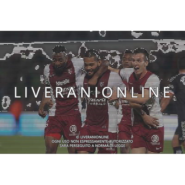 Joie Metz - Romain METANIRE / FALCON / Federico ANDRADA - 27.09.2014 - Metz / Reims - 8eme journee de Ligue 1 Photo : Fred Marvaux / Icon Sport /Agenzia Aldo Liverani sas - ITALY ONLY - EDITORIAL USE ONLY