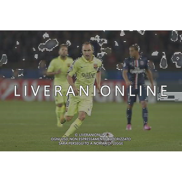 Andres INIESTA - 30.09.2014 - Paris Saint Germain / Barcelone - Champions League Photo : Aurelien Meunier / Icon Sport /Agenzia Aldo Liverani sas - ITALY ONLY - EDITORIAL USE ONLY - PSG - BARCELLONA