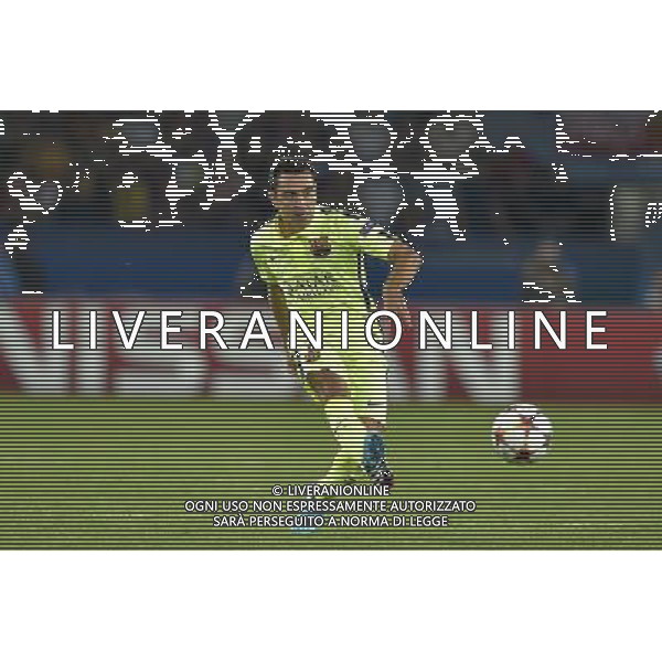 Xavi HERNANDEZ - 30.09.2014 - Paris Saint Germain / Barcelone - Champions League Photo : Aurelien Meunier / Icon Sport /Agenzia Aldo Liverani sas - ITALY ONLY - EDITORIAL USE ONLY - PSG - BARCELLONA