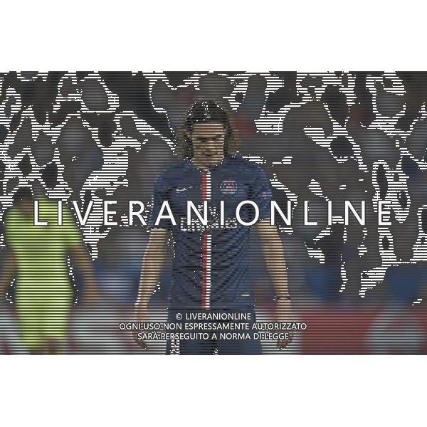 Edinson CAVANI - 30.09.2014 - Paris Saint Germain / Barcelone - Champions League Photo : Aurelien Meunier / Icon Sport /Agenzia Aldo Liverani sas - ITALY ONLY - EDITORIAL USE ONLY - PSG - BARCELLONA