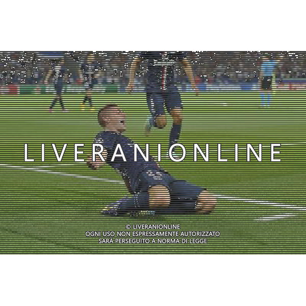 Joie PSG - Marco VERRATTI - 30.09.2014 - Paris Saint Germain / Barcelone - Champions League Photo : Aurelien Meunier / Icon Sport /Agenzia Aldo Liverani sas - ITALY ONLY - EDITORIAL USE ONLY - PSG - BARCELLONA