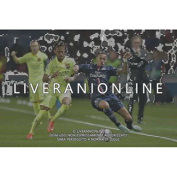 NEYMAR / Gregory Van Der WIEL - 30.09.2014 - Paris Saint Germain / Barcelone - Champions League Photo : Aurelien Meunier / Icon Sport /Agenzia Aldo Liverani sas - ITALY ONLY - EDITORIAL USE ONLY - PSG - BARCELLONA