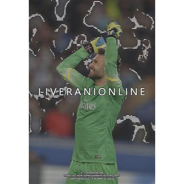 Salvatore SIRIGU - 30.09.2014 - Paris Saint Germain / Barcelone - Champions League Photo : Aurelien Meunier / Icon Sport /Agenzia Aldo Liverani sas - ITALY ONLY - EDITORIAL USE ONLY - PSG - BARCELLONA