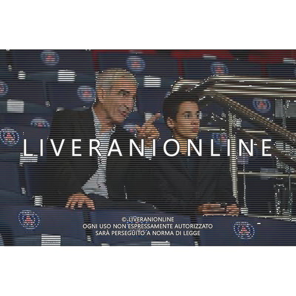 Raymond DOMENECH - 30.09.2014 - Paris Saint Germain / Barcelone - Champions League Photo : Dave Winter / Icon Sport /Agenzia Aldo Liverani sas - ITALY ONLY - EDITORIAL USE ONLY - PSG - BARCELLONA