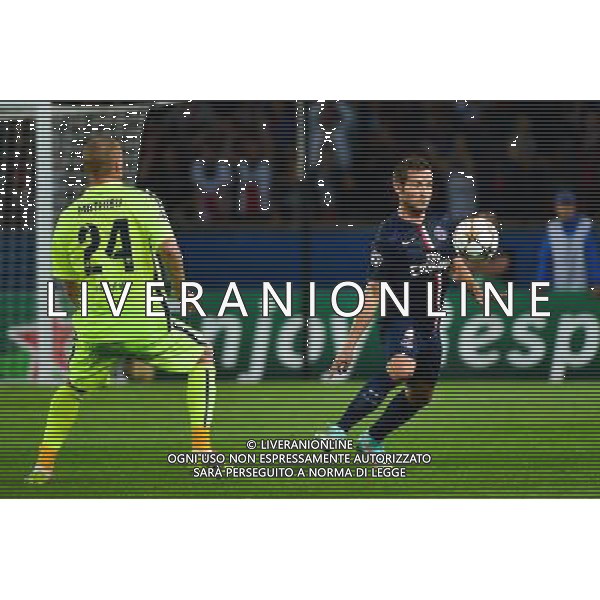 Yohan CABAYE - 30.09.2014 - Paris Saint Germain / Barcelone - Champions League Photo : Dave Winter / Icon Sport /Agenzia Aldo Liverani sas - ITALY ONLY - EDITORIAL USE ONLY - PSG - BARCELLONA