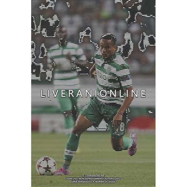 Andre Carrillo - 30.09.2014 - Sporting / Chelsea - Champions League Photo : Carlos Rodrigues / Icon Sport *** Local Caption *** /Agenzia Aldo Liverani sas - ITALY ONLY - EDITORIAL USE ONLY *** Local Caption ***