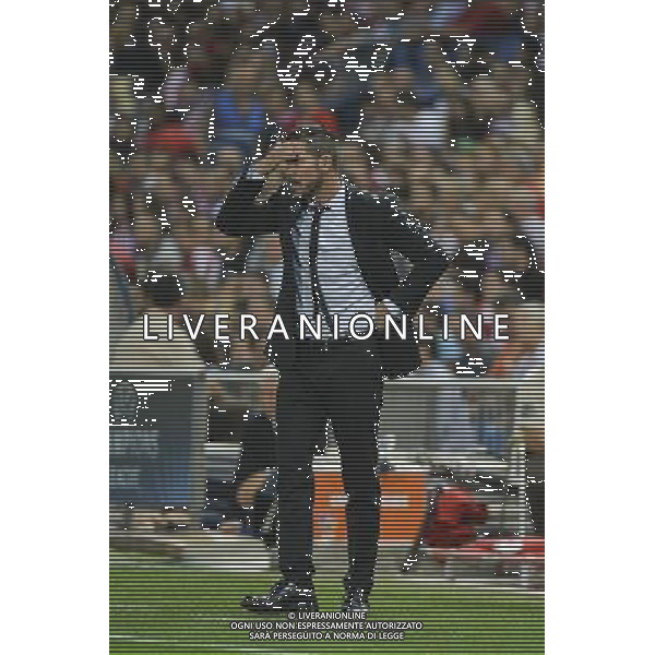 Madrid 1-10-2014 - Estadio Vicente Calder˜n Atletico Madrid vs Juventus - Uefa Champions League 2014-2015 Nella foto: Simeone FOTO TARDITO-AG ALDO LIVERANI SAS