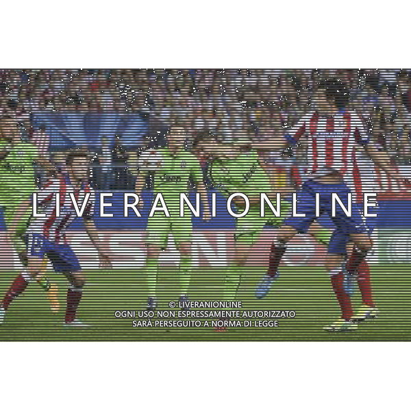 Madrid 1-10-2014 - Estadio Vicente Calder˜n Atletico Madrid vs Juventus - Uefa Champions League 2014-2015 Nella foto: Llorente FOTO TARDITO-AG ALDO LIVERANI SAS