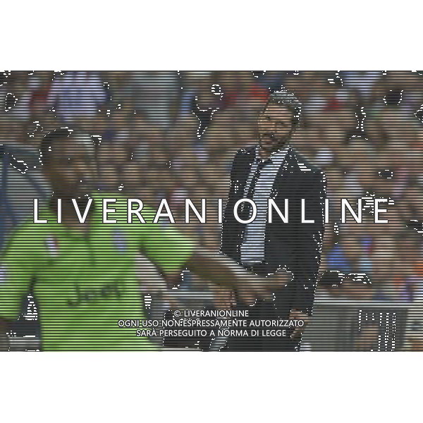 Madrid 1-10-2014 - Estadio Vicente Calder˜n Atletico Madrid vs Juventus - Uefa Champions League 2014-2015 Nella foto: Simeone FOTO TARDITO-AG ALDO LIVERANI SAS