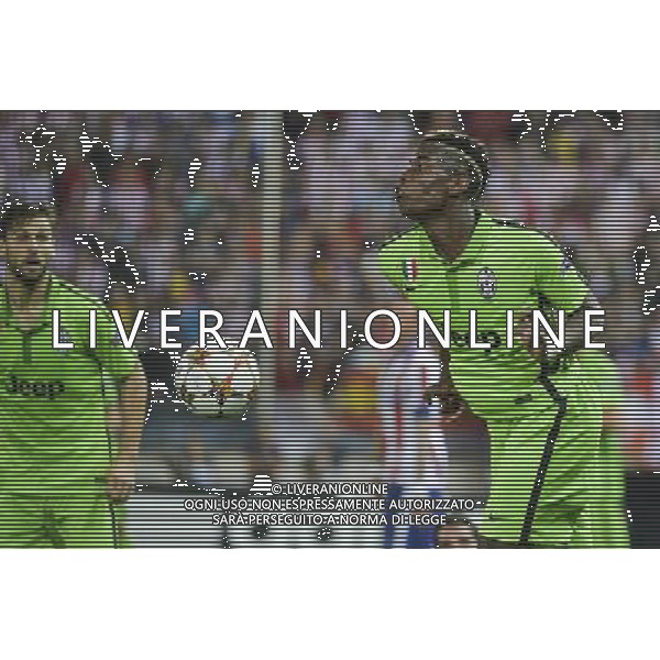 Madrid 1-10-2014 - Estadio Vicente Calder˜n Atletico Madrid vs Juventus - Uefa Champions League 2014-2015 Nella foto: Pogba FOTO TARDITO-AG ALDO LIVERANI SAS