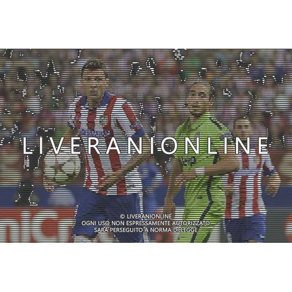 Madrid 1-10-2014 - Estadio Vicente Calder˜n Atletico Madrid vs Juventus - Uefa Champions League 2014-2015 Nella foto: Mandzukic foto federico tardito-ag aldo liverani sas