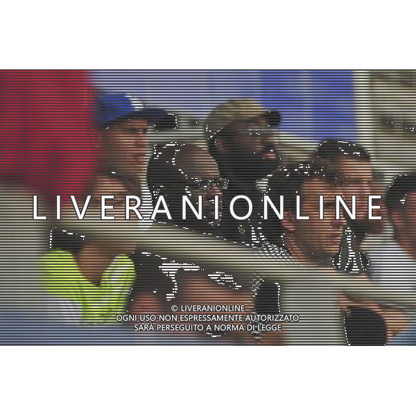 Lilian Thuram / Sylvain Legwinski - 30.09.2014 - Paris Saint Germain / Barcelone - Youth League Photo : Philippe le Brech / Icon Sport AG ALDOL IVERANI SAS ONLY ITALY