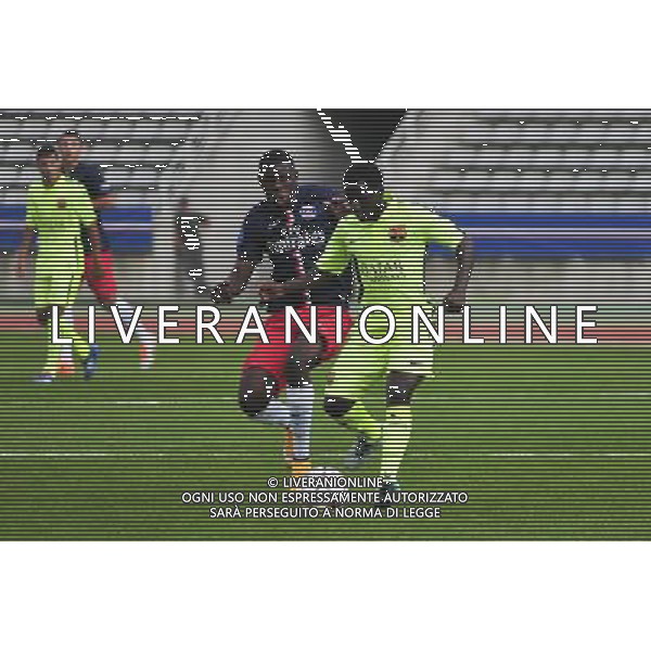 Lionel Enguene - 30.09.2014 - Paris Saint Germain / Barcelone - Youth League Photo : Philippe le Brech / Icon Sport AG ALDOL IVERANI SAS ONLY ITALY