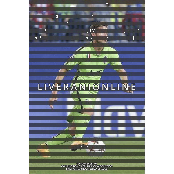 Madrid 1-10-2014 - Estadio Vicente CalderÃ²n Atletico Madrid vs Juventus - Uefa Champions League 2014-2015 Nella foto: Marchisio FOTO TARDITO FEDERICO-AG ALDO LIVERANI SAS