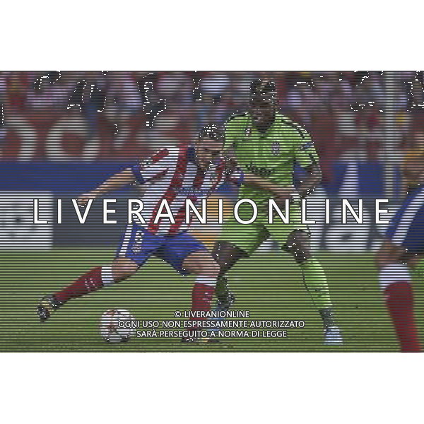 Madrid 1-10-2014 - Estadio Vicente CalderÃ²n Atletico Madrid vs Juventus - Uefa Champions League 2014-2015 Nella foto: Pogba FOTO TARDITO FEDERICO-AG ALDO LIVERANI SAS