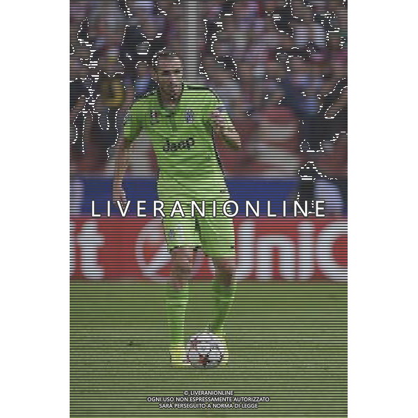 Madrid 1-10-2014 - Estadio Vicente CalderÃ²n Atletico Madrid vs Juventus - Uefa Champions League 2014-2015 Nella foto: Chiellini FOTO TARDITO FEDERICO-AG ALDO LIVERANI SAS