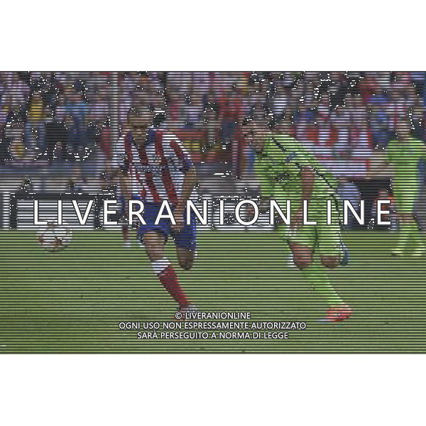 Madrid 1-10-2014 - Estadio Vicente CalderÃ²n Atletico Madrid vs Juventus - Uefa Champions League 2014-2015 Nella foto: Tevez FOTO TARDITO FEDERICO-AG ALDO LIVERANI SAS