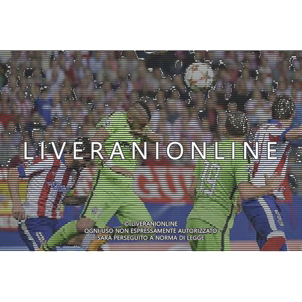 Madrid 1-10-2014 - Estadio Vicente CalderÃ²n Atletico Madrid vs Juventus - Uefa Champions League 2014-2015 Nella foto: Vidal FOTO TARDITO FEDERICO-AG ALDO LIVERANI SAS