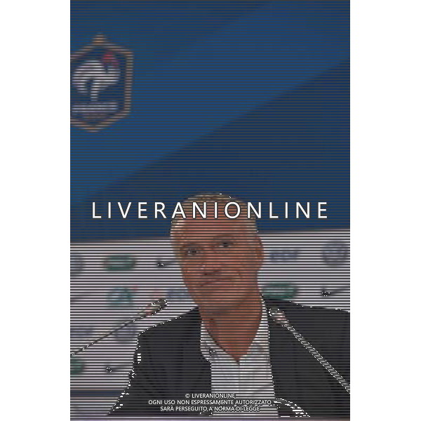 Didier Deschamps - 02.10.2014 - Conference de presse Equipe de France - Photo : Aurelien Meunier / Icon Sport /Agenzia Aldo Liverani sas - ITALY ONLY - EDITORIAL USE ONLY