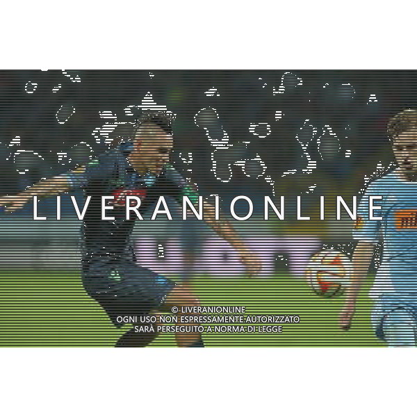 SLOVAN BRATISLAVA - NAPOLI UEFA EUROPA LEAGUE 02 OTTOBRE 2014 NELA FOTO: MAREK HAMSIK ©MOSCA/Agenzia Aldo Liverani sas