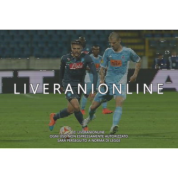 SLOVAN BRATISLAVA - NAPOLI UEFA EUROPA LEAGUE 02 OTTOBRE 2014 NELA FOTO: LOPEZ, HALENAR ©MOSCA/Agenzia Aldo Liverani sas