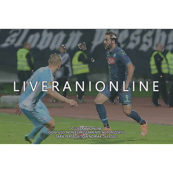 SLOVAN BRATISLAVA - NAPOLI UEFA EUROPA LEAGUE 02 OTTOBRE 2014 NELA FOTO: HIGUAIN ©MOSCA/Agenzia Aldo Liverani sas