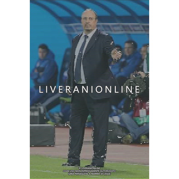 SLOVAN BRATISLAVA - NAPOLI UEFA EUROPA LEAGUE 02 OTTOBRE 2014 NELA FOTO: RAFAEL BENITEZ ©MOSCA/Agenzia Aldo Liverani sas