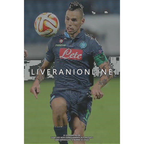 SLOVAN BRATISLAVA - NAPOLI UEFA EUROPA LEAGUE 02 OTTOBRE 2014 NELA FOTO: MAREK HAMSIK ©MOSCA/Agenzia Aldo Liverani sas