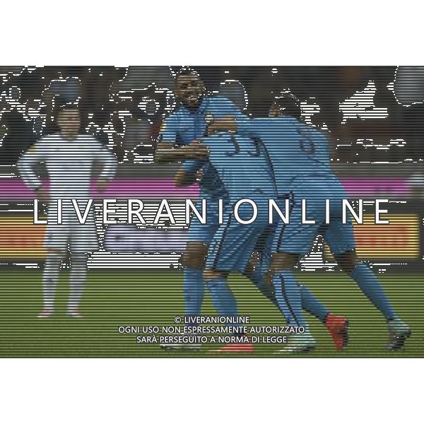 UEFA Europa League 2014/2015 Gruppo F Milano - 02.10.2014 Inter-Qarabag Nella Foto: d\'ambrosio esultanza dopo il gol /Ph.Vitez-Ag. Aldo Liverani