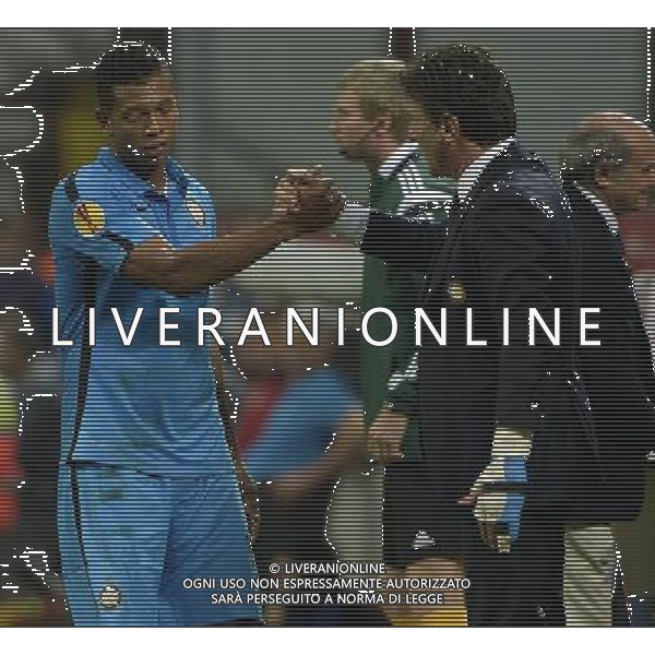 UEFA Europa League 2014/2015 Gruppo F Milano - 02.10.2014 Inter-Qarabag Nella Foto:guarin mazzarri /Ph.Vitez-Ag. Aldo Liverani