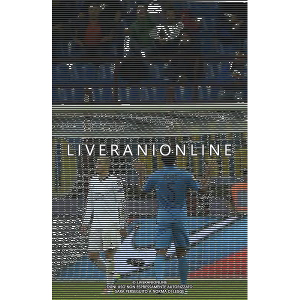 UEFA Europa League 2014/2015 Gruppo F Milano - 02.10.2014 Inter-Qarabag Nella Foto:juan jesus risponde ai tifosi che lo fischiano /Ph.Vitez-Ag. Aldo Liverani