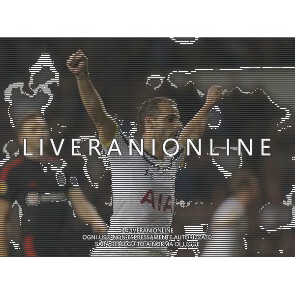 Tottenham Hotspur\'s Roberto Soldado celebrates Tottenham Hotspur\'s Harry Kane goal Photographer Kieran Galvin/CameraSport Football - UEFA Europa League Group C - Tottenham Hotspur v Besiktas - Thursday 02nd October 2014 - White Hart Lane - London © CameraSport - 43 Linden Ave. Countesthorpe. Leicester. England. LE8 5PG - Tel: +44 (0) 116 277 4147 - admin@camerasport.com - www.camerasport.com /Agenzia Aldo Liverani sas - ITALY ONLY - EDITORIAL USE ONLY