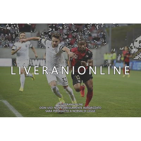 Fanis TZANDARIS / Claudio BEAUVUE - 02.10.2014 - Guingamp / PAOK Salonique - Europa League Photo : Fred Porcu / Icon Sport /Agenzia Aldo Liverani sas - ITALY ONLY - EDITORIAL USE ONLY