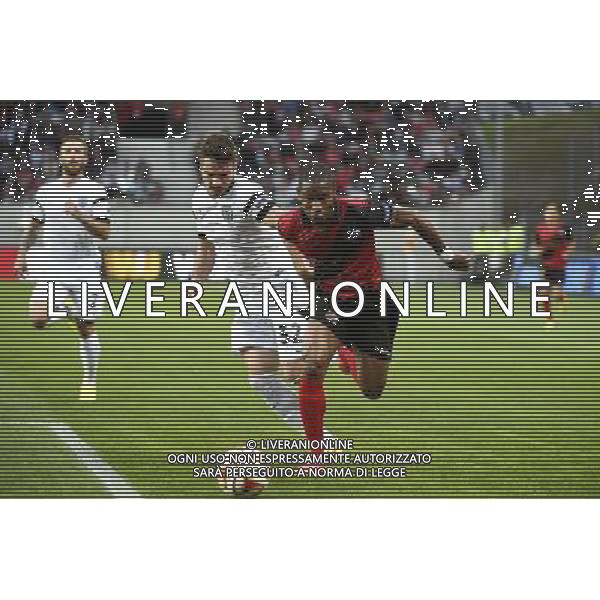 Fanis TZANDARIS / Claudio BEAUVUE - 02.10.2014 - Guingamp / PAOK Salonique - Europa League Photo : Fred Porcu / Icon Sport /Agenzia Aldo Liverani sas - ITALY ONLY - EDITORIAL USE ONLY