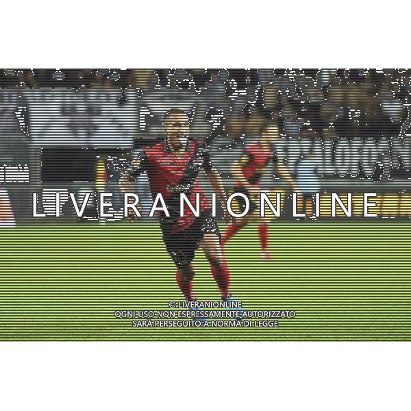 Joie Sylvain MARVEAUX - 02.10.2014 - Guingamp / PAOK Salonique - Europa League Photo : Fred Porcu / Icon Sport /Agenzia Aldo Liverani sas - ITALY ONLY - EDITORIAL USE ONLY