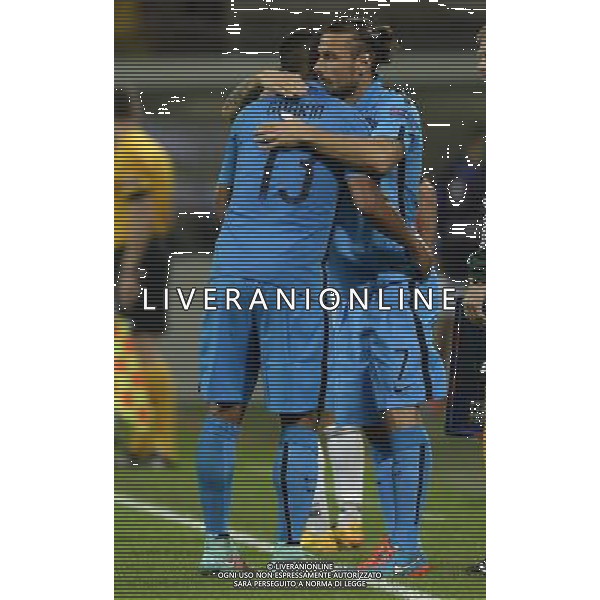 UEFA Europa League 2014/2015 Gruppo F Milano - 02.10.2014 Inter-Qarabag Nella Foto:Guarin Fredy-Osvaldo Pablo Daniel /Ph.Vitez-Ag. Aldo Liverani