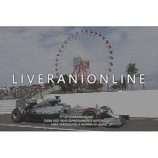 Lewis Hamilton (GBR) Mercedes AMG F1 W05. 03.10.2014. Formula 1 World Championship, Rd 15, Japanese Grand Prix, Suzuka, Japan, Practice Day. AG ALDO LIVERANI SAS ONLY ITALY
