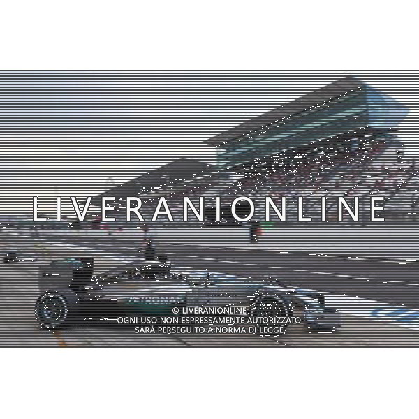 Lewis Hamilton (GBR) Mercedes AMG F1 W05. 03.10.2014. Formula 1 World Championship, Rd 15, Japanese Grand Prix, Suzuka, Japan, Practice Day. AG ALDO LIVERANI SAS ONLY ITALY