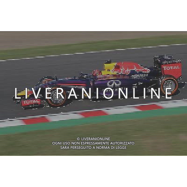Sebastian Vettel (GER), Red Bull Racing 03.10.2014. Formula 1 World Championship, Rd 15, Japanese Grand Prix, Suzuka, Japan, Practice Day. AG ALDO LIVERANI SAS ONLY ITALY